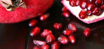 فوائد قشر الرمان لإزالة الكرش